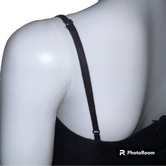 J. Crew Black 100% Linen Jumpsuit Romper Cropped Wide Leg Size 2 - Picture 5 of 7